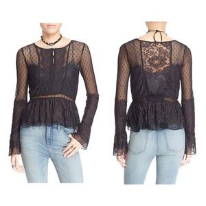 Free people lace top